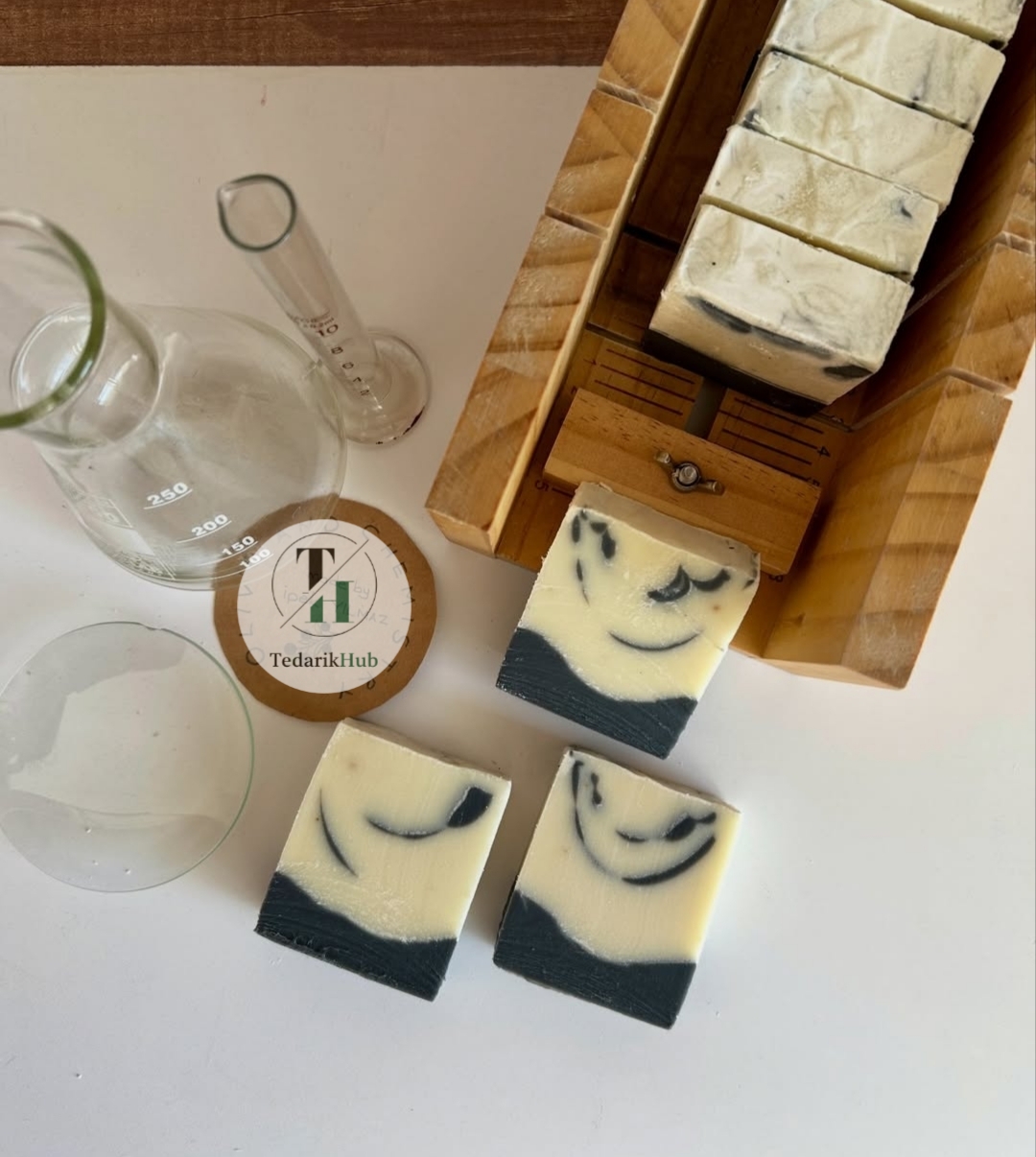 Doğal El Yapımı Minimal Tasarım Sabun (Soğuk Proses)
